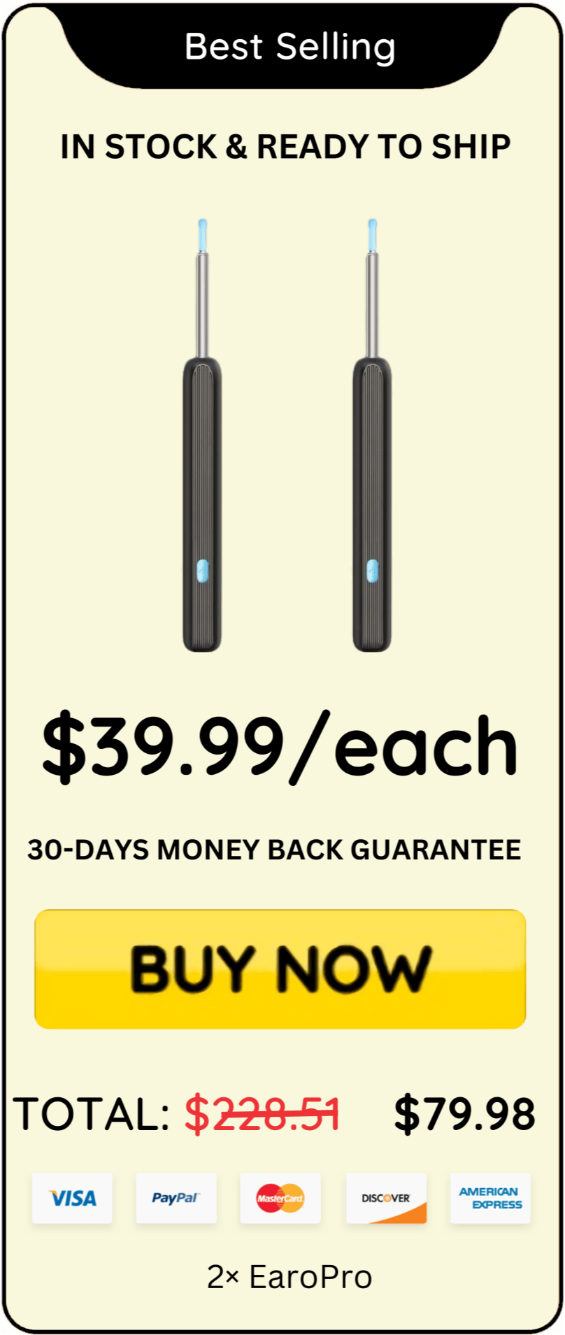 EaroPro best offer price 